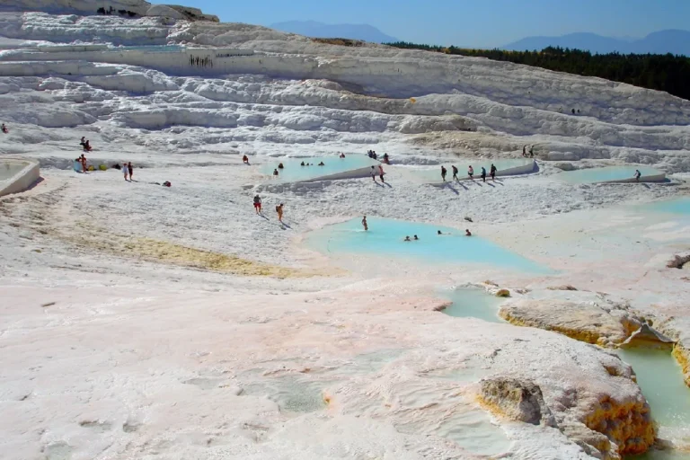 Türkler to PAMUKKALE AND HIERAPOLIS TOUR (ONE DAY)