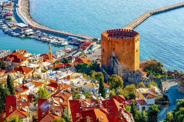 ALANYA FULL DAY CITY TOUR WITH CASTLE AND 1 HOUR BOAT TRIP FROM TÜRKLER