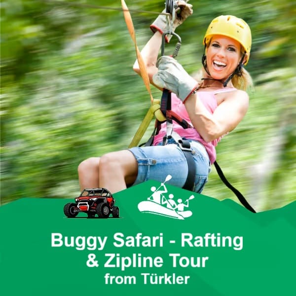 buggy safari rafting zipline from turkler
