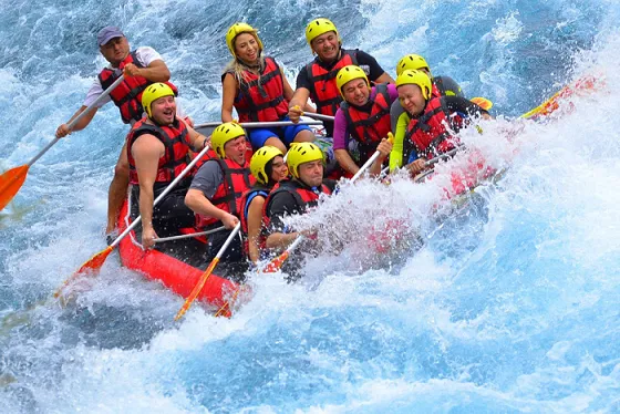 SIDE RAFTING AND CANYONING TOUR