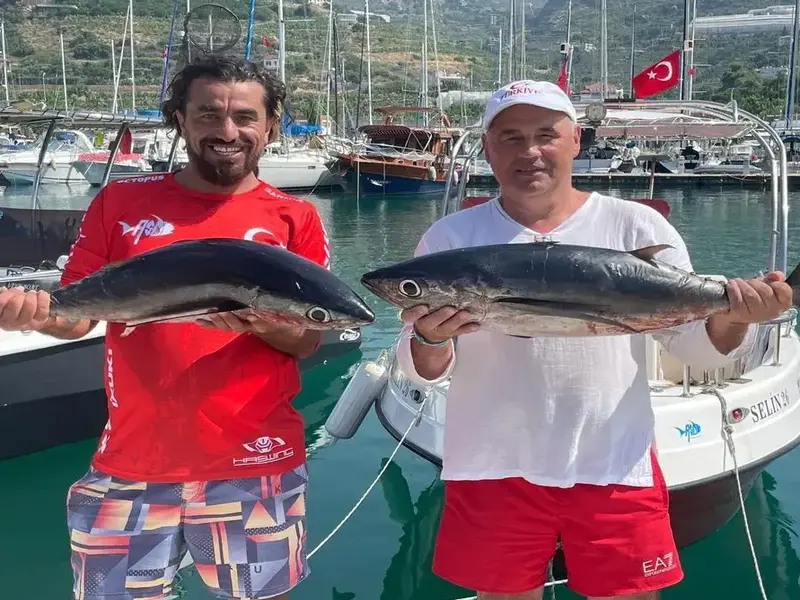 FİSHİNG TOUR WİTH LUNCH AND UNLİMİTED SOFT DRİNKS FROM TÜRKLER