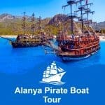 Rejs luksusowym statkiem pirackim po Alanyi