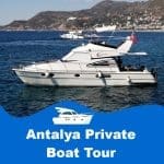 antalya private boat
