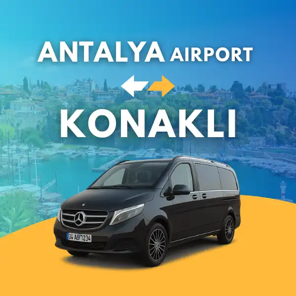 ANTALYA AIRPORT TO KONAKLI