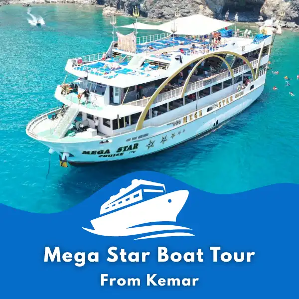Kemer Mega Star Boat Tour