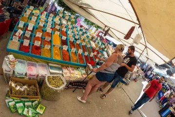 MANAVGAT RIVER BOAT MET LOKALE MARKT (BAZAAR) VANAF SIDE