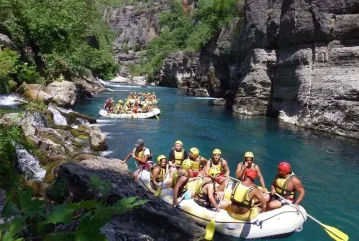 Rafting and Canyoning Tour from Alanya
