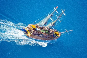 ALANYA DAILY PIRATE BOAT TRIP WITH LUNCH AND SOFT DRINKS